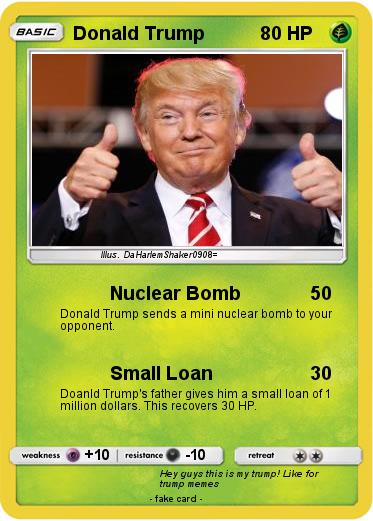 Pokemon Donald Trump