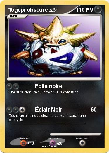 Pokemon Togepi obscure