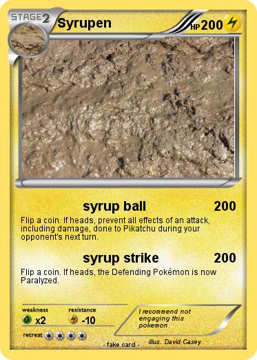 Pokemon Syrupen