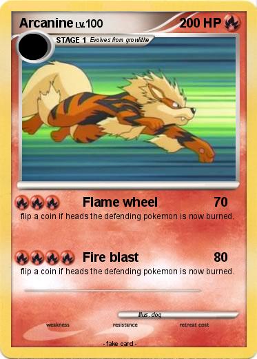 Pokemon Arcanine
