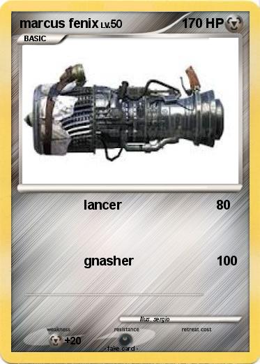 Pokemon marcus fenix