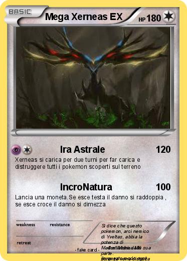Pokemon Mega Xerneas EX