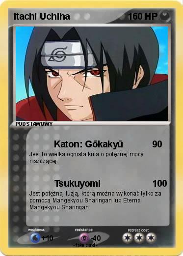 Pokemon Itachi Uchiha