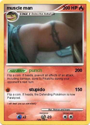 Pokemon muscle man