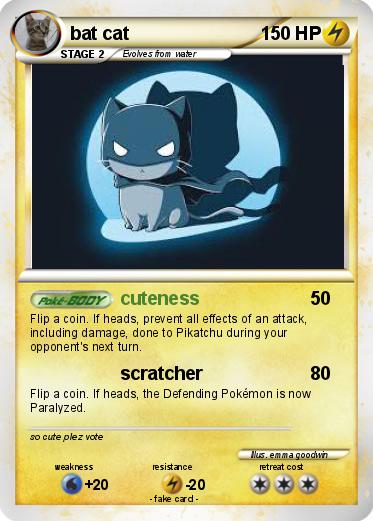 Pokemon bat cat