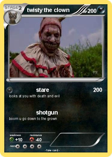 Pokemon twisty the clown