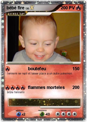 Pokemon bébé fire