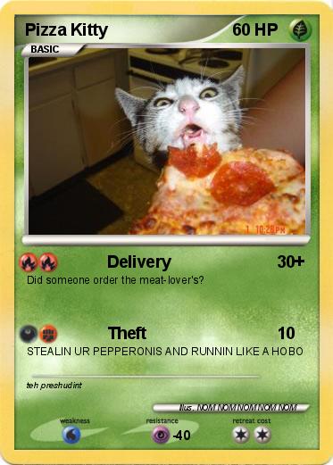Pokemon Pizza Kitty