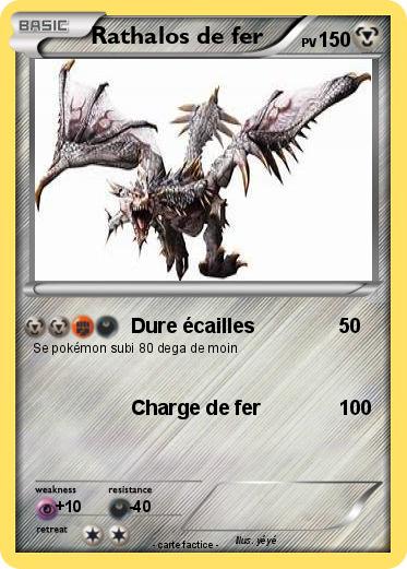 Pokemon Rathalos de fer