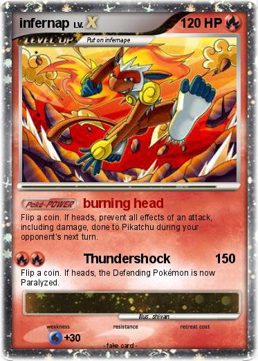 Pokemon infernap