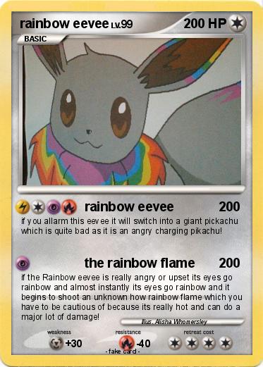 Pokemon rainbow eevee