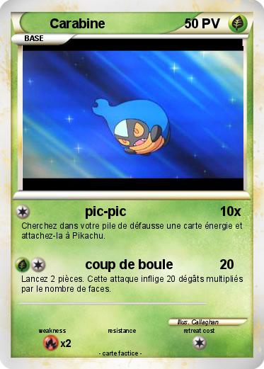 Pokemon Carabine