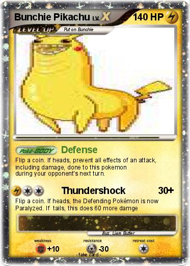 Pokemon Bunchie Pikachu