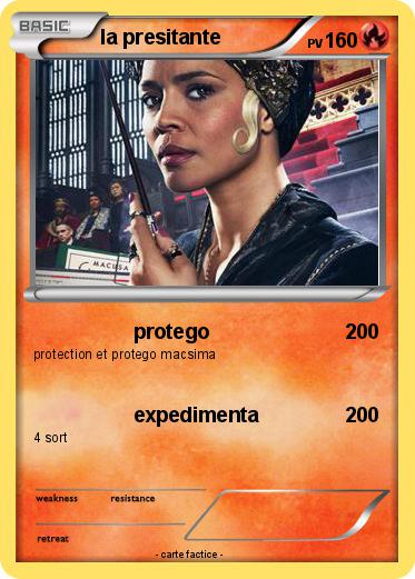 Pokemon la presitante