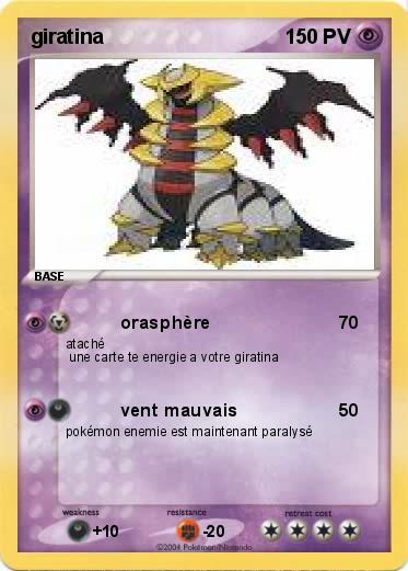 Pokemon giratina