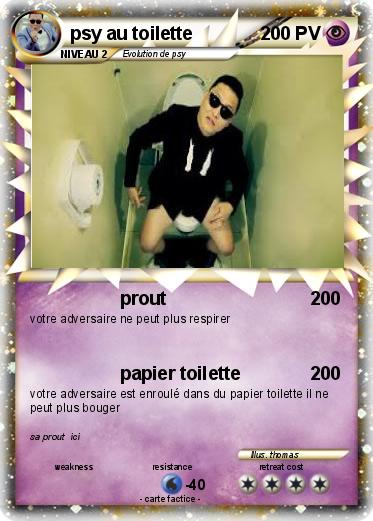 Pokemon psy au toilette