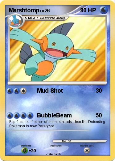 Pokemon Marshtomp
