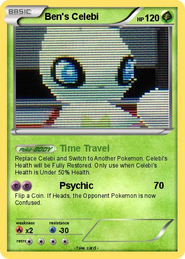 Pokemon Ben's Celebi