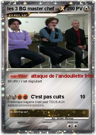 Pokemon les 3 BG master chef