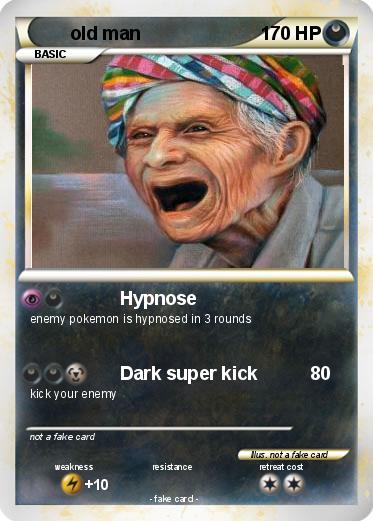 Pokemon old man