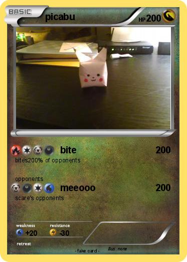 Pokemon picabu