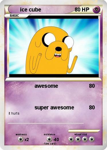 Pokemon ice cube