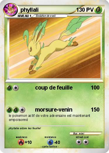 Pokemon phyllali