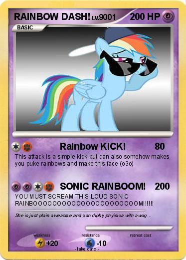Pokemon RAINBOW DASH!