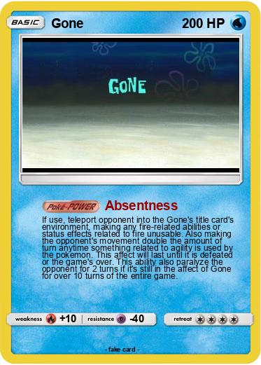 Pokemon Gone
