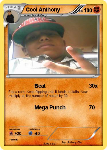 Pokemon Cool Anthony