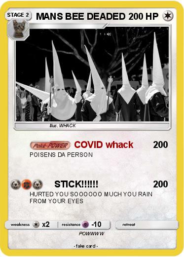 Pokemon MANS BEE DEADED