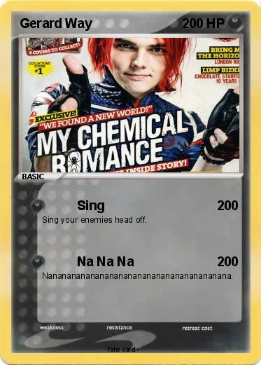 Pokemon Gerard Way