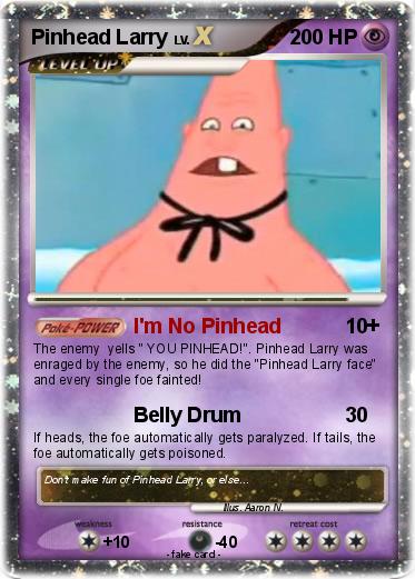 Pokemon Pinhead Larry
