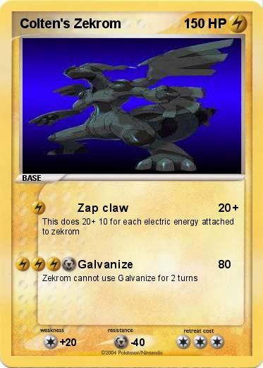 Pokemon Colten's Zekrom