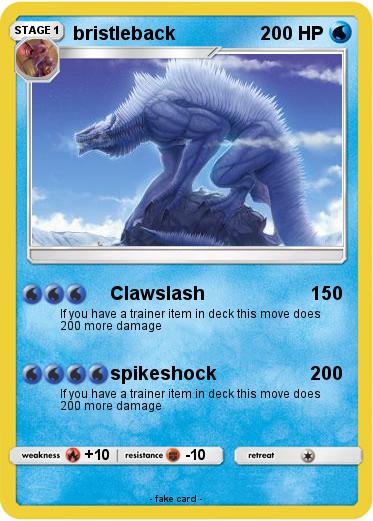 Pokemon bristleback