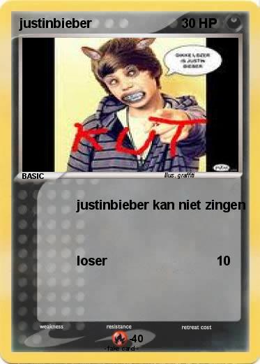 Pokemon justinbieber