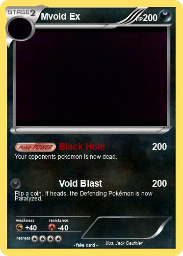 Pokemon Mvoid Ex
