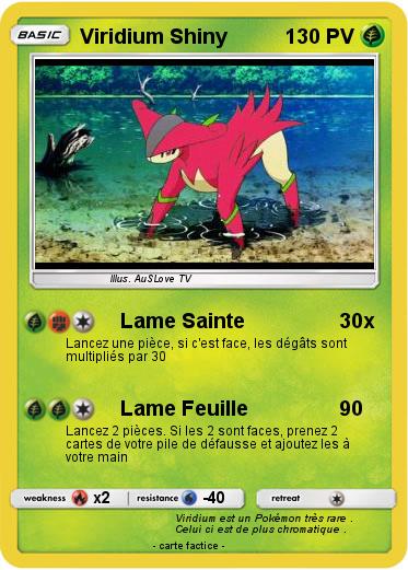 Pokemon Viridium Shiny