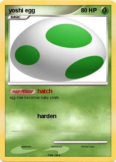 Pokemon yoshi egg
