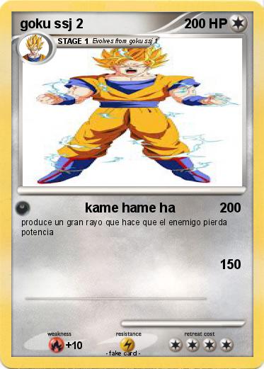 Pokemon goku ssj 2