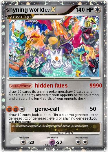 Pokemon shyning world