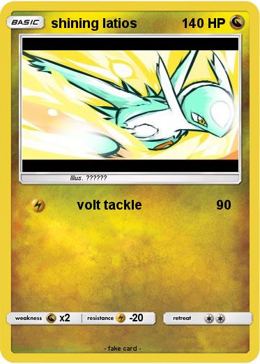 Pokemon shining latios