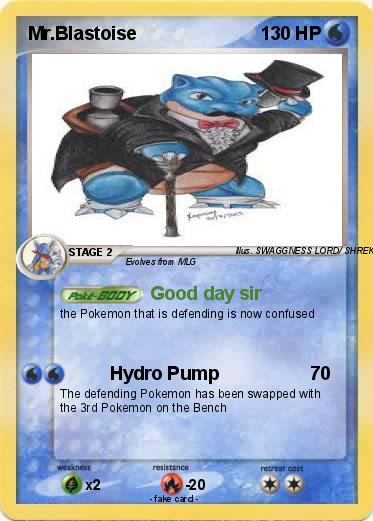 Pokemon Mr.Blastoise