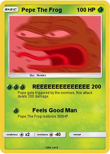 Pokemon Pepe The Frog