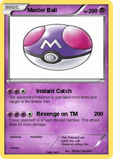 Pokemon Master Ball
