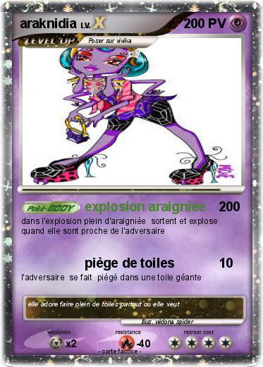 Pokemon araknidia