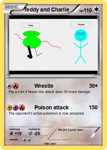 Pokemon Teddy and Charlie