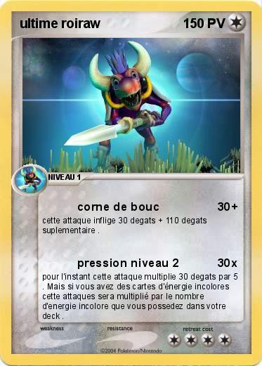 Pokemon ultime roiraw 