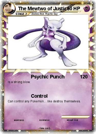 Pokemon The Mewtwo of Justice