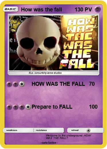 Pokemon How was the fall